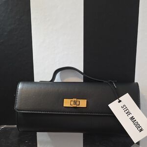 Steve Madden Black Clutch Bag